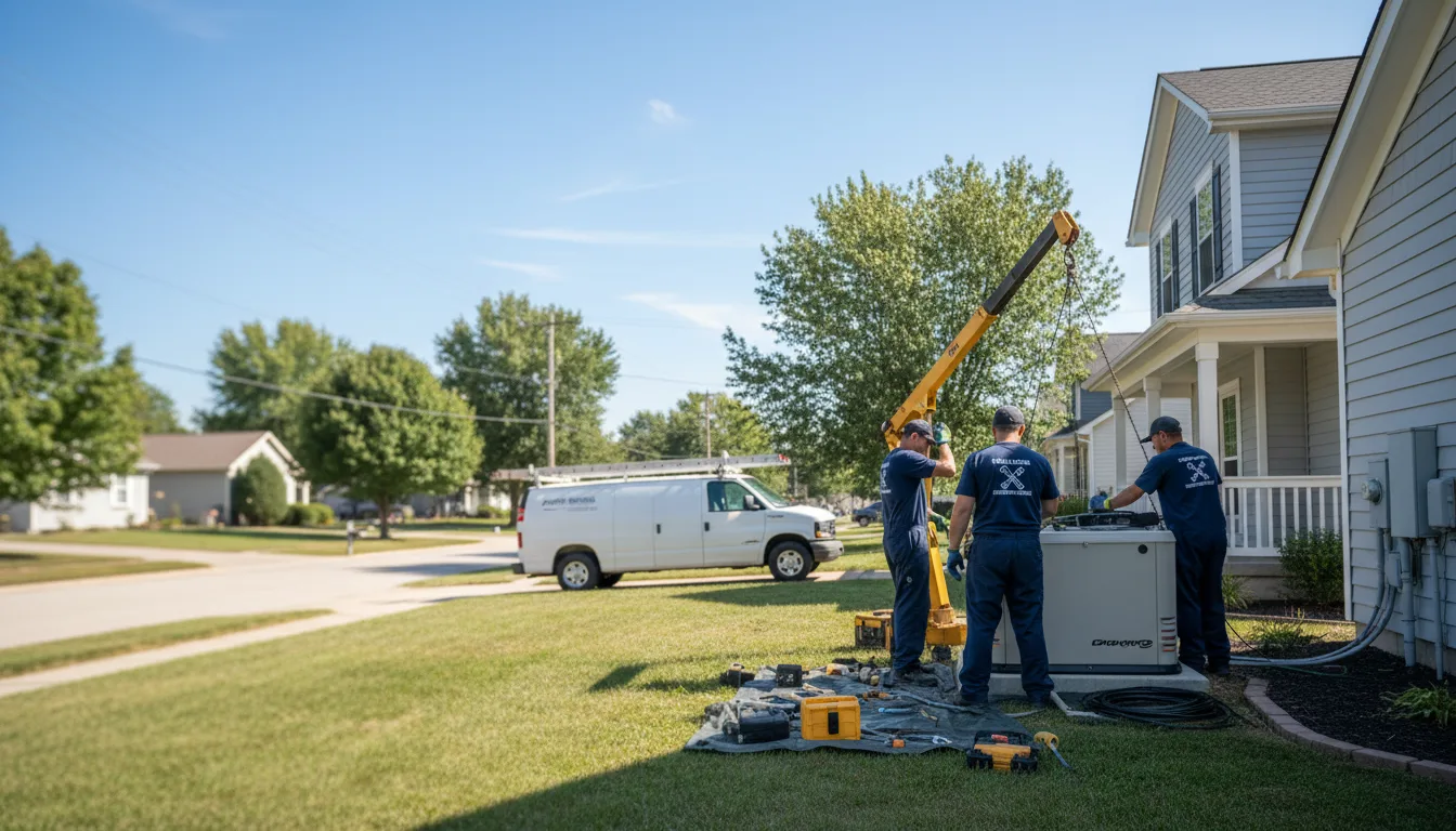 Generator Installation in New Edinburg, AR near me